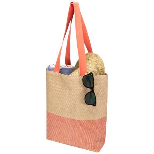 Sac fourre-tout en papier paille Rhythm, 10 L