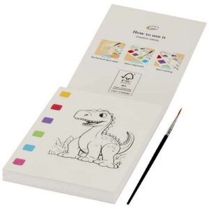 Livre de coloriage Quell et set de crayons pinceaux à eau