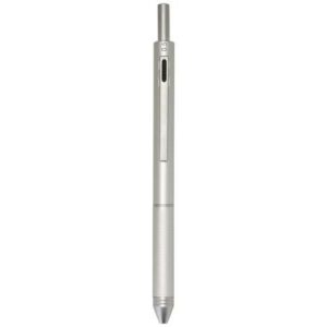 Stylo à bille 4 en 1 RCS Tine en acier inoxydable recyclé