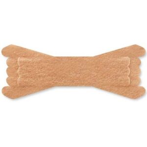 Lot de 2 bandelettes nasales, livrées dans une enveloppe en papier imprimée en couleur
