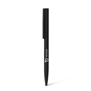 SARI SL - Stylo à bille mince en acier inoxydable recyclé