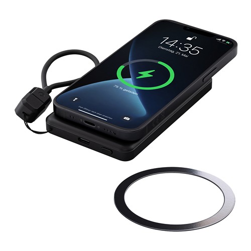 Powerbank sans fil magnétique 15W REEVES-WATTRON PRO V ALU