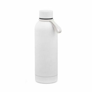 Gourde Hudson 540 ml. Double paroi, étanche. Finition caoutchouc