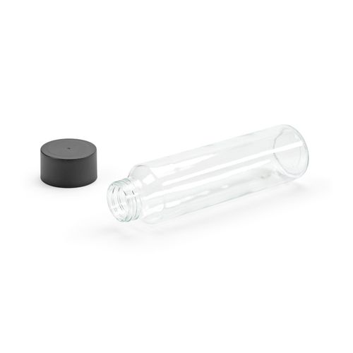 Bouteille Turia 500 en verre 550 ml. Bouchon noir