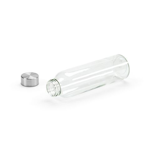 Bouteille Lima en verre 530 ml. Bouchon argenté