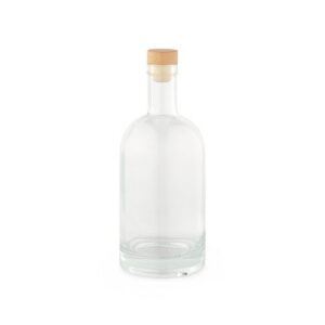 Bouteille Piave en verre 800 ml. Bouchon en bois