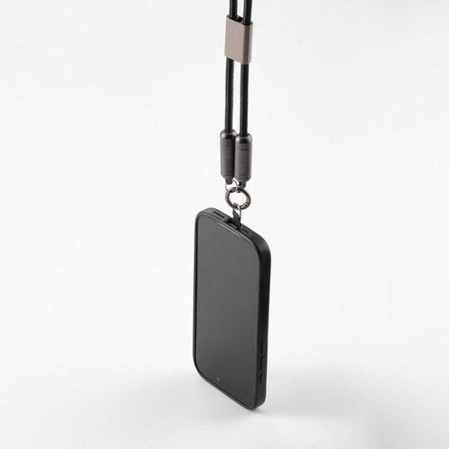 Marconi Câble Charge rapide 2-en-1 et dragonne. USB-C vers USB-C.