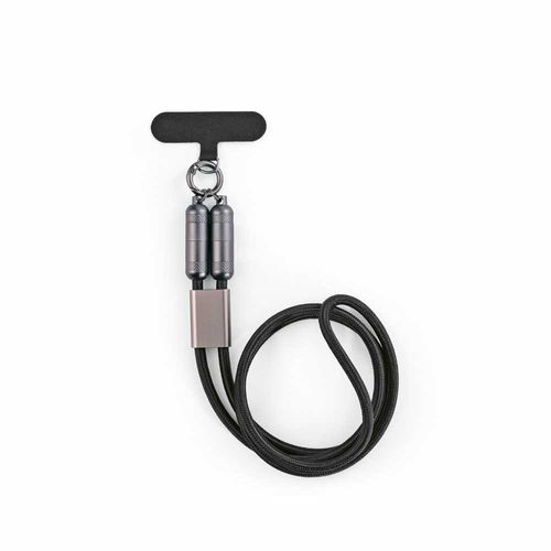 Marconi Câble Charge rapide 2-en-1 et dragonne. USB-C vers USB-C.