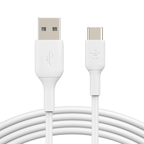 CABLE CHARGE USB VERS USB-C 2M BLANC - BELKIN