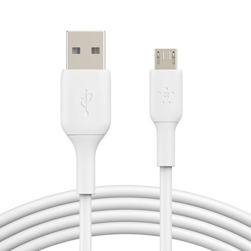 CABLE CHARGE USB VERS MICRO-USB 1M BLANC - BELKIN