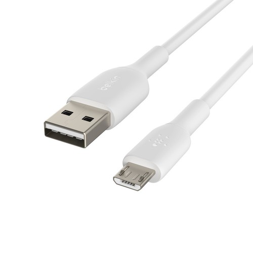 CABLE CHARGE USB VERS MICRO-USB 1M BLANC - BELKIN