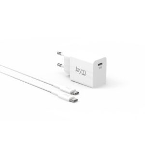 CHARGEUR SECTEUR USB-C 30W PD ET PPS + CABLE USB-C