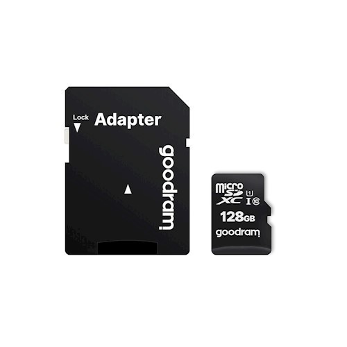 CARTE MEMOIRE MICRO SDHC CLASS 10 100 Mb/s - 128GB - GOODRAM