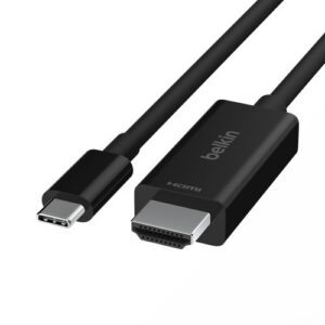 CABLE BELKIN CONNECT™ USB-C VERS HDMI 2.1 (HDR / 4K / 8K) - LONGUEUR 2M - NOIR - BELKIN