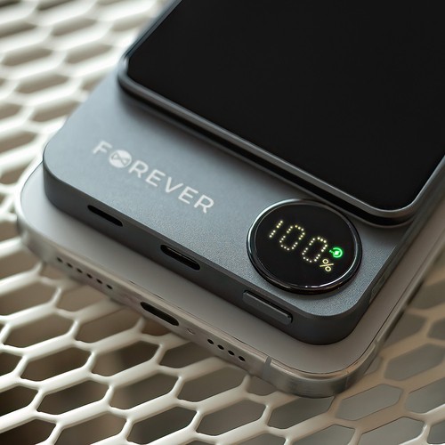 BATTERIE DE SECOURS 5.000 MAH MAGSAFE INDUCTION AFFICHAGE DIGITAL