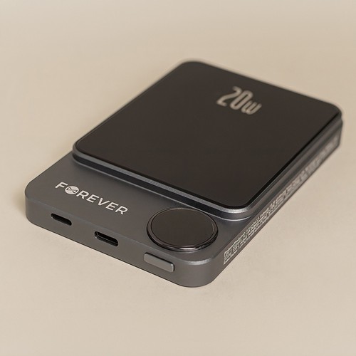 BATTERIE DE SECOURS 5.000 MAH MAGSAFE INDUCTION AFFICHAGE DIGITAL
