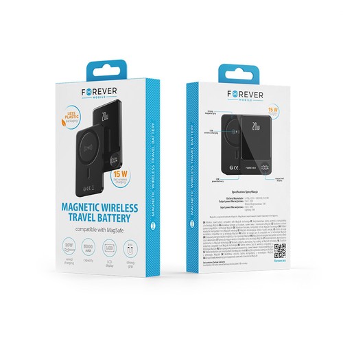 BATTERIE DE SECOURS 5.000 MAH MAGSAFE INDUCTION AFFICHAGE DIGITAL