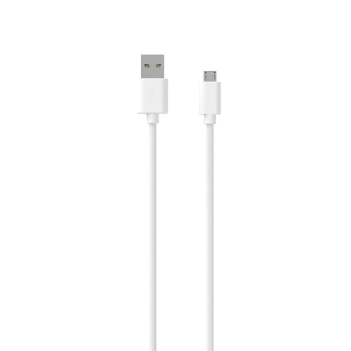 CABLE CHARGE USB-A VERS MICRO-USB - LONGUEUR 1.5M - BLANC -