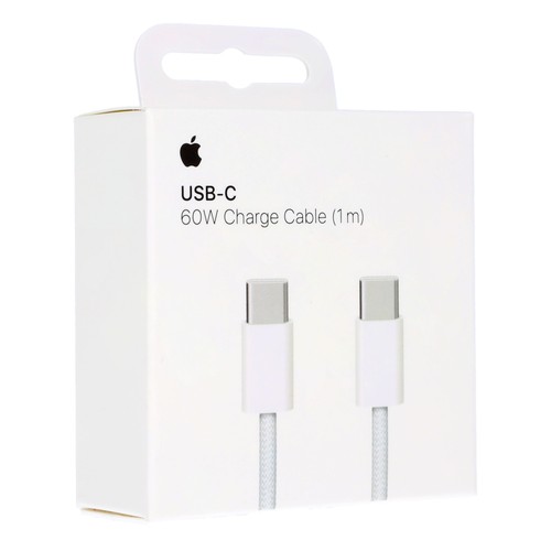 CABLE CHARGE RAPIDE ET SYNCHRO USB-C VERS USB-C 1M (60W) - TISSÉ - MW493ZM/A - ORIGINE APPLE