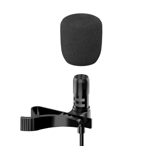MICROPHONE CRAVATE FILAIRE LIGHTNING AVEC PINCE