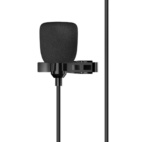 MICROPHONE CRAVATE FILAIRE LIGHTNING AVEC PINCE