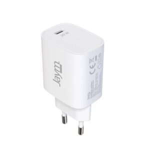 CHARGEUR SECTEUR RAPIDE USB-C 20W PD ET PPS + CABLE