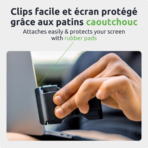 SUPPORT TELEPHONE UNIVERSEL POUR ECRAN PC/MAC - CLIP UNIVERSEL AVEC ANGLE REGLABLE 160°