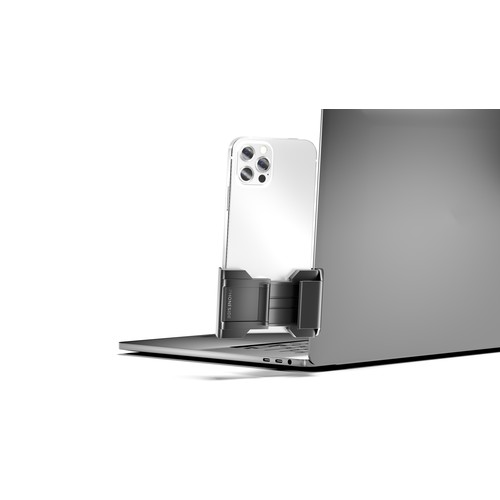 SUPPORT TELEPHONE UNIVERSEL POUR ECRAN PC/MAC - CLIP UNIVERSEL AVEC ANGLE REGLABLE 160°