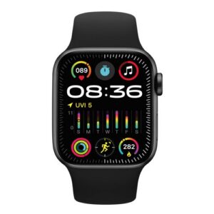 MONTRE CONNECTÉE INTELLIGENTE - IP65 - BLUETOOTH - NOIR