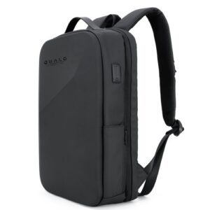 SAC A DOS WATERPROOF AVEC PORTS USB-A + USB-C INCLUS - NOIR - QUALO