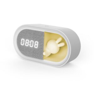 REVEIL POUR ENFANTS AVEC VEILLEUSE LED - RECTANGLE - FOREVER