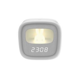 REVEIL POUR ENFANTS AVEC VEILLEUSE LED - CARRE - FOREVER