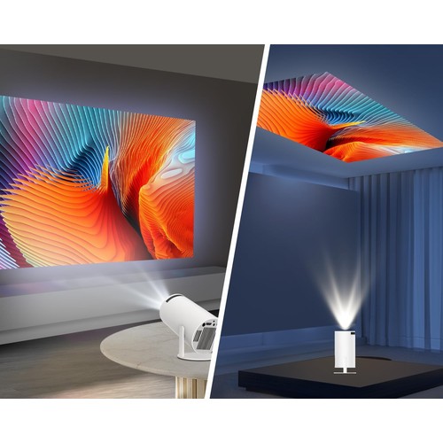 MINI VIDEOPROJECTEUR PORTABLE HY300 - ANDROID 11 SMART TV - BLUETOOTH 5.0 - WIFI - ROTATION 180° - MAGCUBIC
