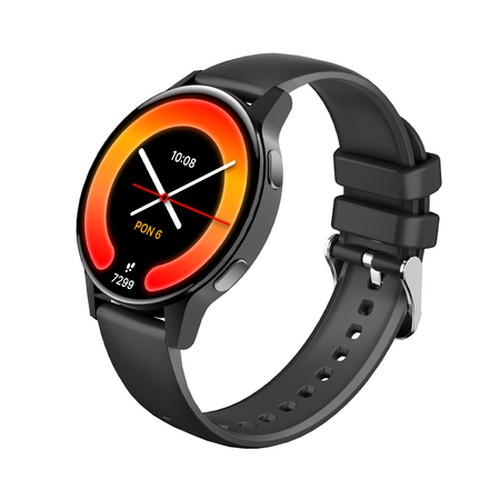MONTRE CONNECTEE INTELLIGENTE IGO WATCH 4 – ASSISTANT VOCAL - FREQUENCE CARDIAQUE - IP67 – ECRAN AMOLED - BLUETOOTH 5.3 - NOIRE