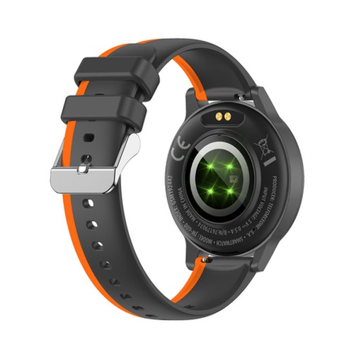 MONTRE CONNECTEE INTELLIGENTE IGO WATCH 4 – ASSISTANT VOCAL - FREQUENCE CARDIAQUE - IP67 – ECRAN AMOLED - BLUETOOTH 5.3 - NOIRE