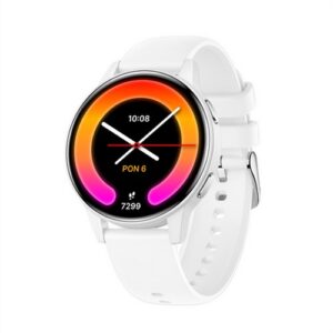 MONTRE CONNECTEE INTELLIGENTE IGO WATCH 4 – ASSISTANT VOCAL - FREQUENCE CARDIAQUE - IP67 – ECRAN AMOLED - BLUETOOTH 5.3 - BLANC