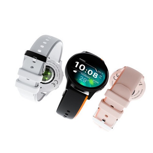 MONTRE CONNECTEE INTELLIGENTE IGO WATCH 4 – ASSISTANT VOCAL - FREQUENCE CARDIAQUE - IP67 – ECRAN AMOLED - BLUETOOTH 5.3 - ROSE