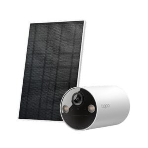 KIT CAMERA WIFI POUR EXTERIEUR AVEC PANNEAU SOLAIRE - VIDEO 2K 3MP - TAPO