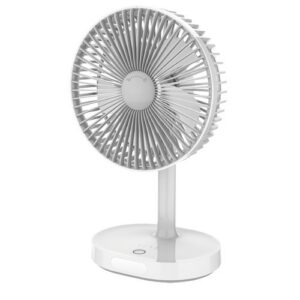 VENTILATEUR DE BUREAU PORTABLE 3 VITESSES - BATTERIE 3 000MAH - PLATINET