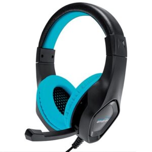 CASQUE PRO GAMER 40MM BLEU + ARCEAU ET MICRO AJUSTABLES