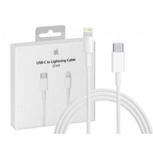 CABLE CHARGE RAPIDE ET SYNCHRO USB-C VERS LIGHTNING 2M - MQGH2ZM/A - ORIGINE APPLE