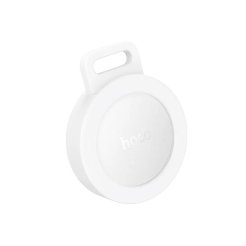 LOCALISATEUR D'OBJETS - TAG UNIVERSEL CERTIFIÉ APPLE FIND MY® ET ANDROID FIND MY DEVICE® - FORMAT PORTE CLÉS - BLANC - HOCO