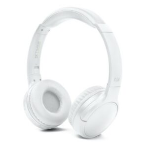 CASQUE AUDIO BLUETOOTH BLANC LONGUE AUTONOMIE + MAINS LIBRES - MUSE