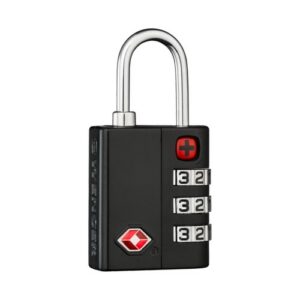 ACCESSOIRE DE VOYAGE POUR LA SÉCURITÉ DES BAGAGES - TRAVEL SENTRY® APPROVED COMBINATION LOCK - NOIR - WENGER