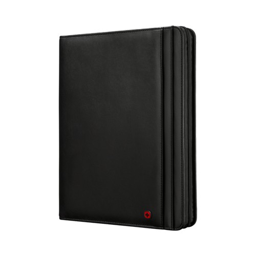PADFOLIO ZIPPÉ AVEC POIGNÉES DE TRANSPORT - VENTURE - NOIR - WENGER