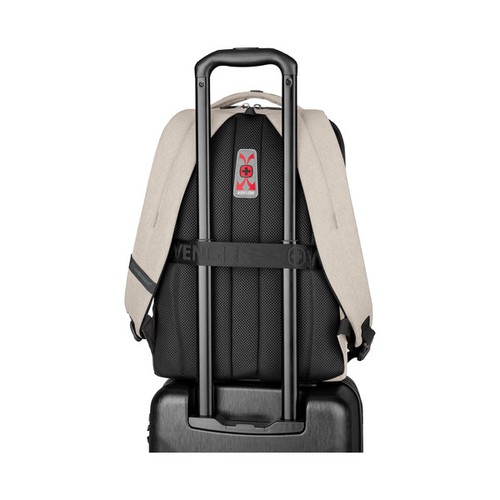 SAC À DOS POUR ORDINATEUR PORTABLE 16’’ AVEC POCHE POUR TABLETTE - MX PROFESSIONAL - SABLE - WENGER