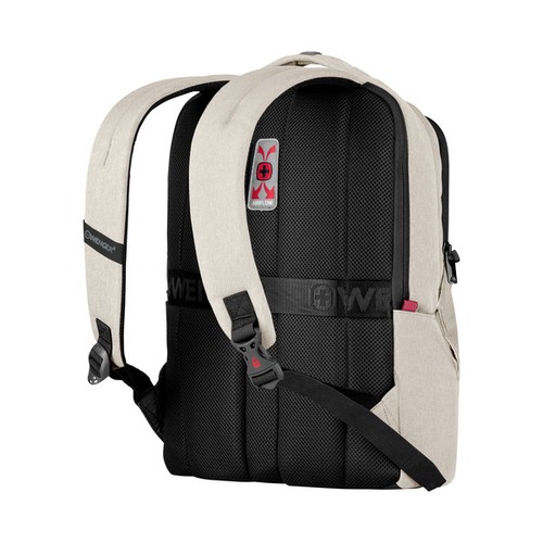 SAC À DOS POUR ORDINATEUR PORTABLE 16’’ AVEC POCHE POUR TABLETTE - MX PROFESSIONAL - SABLE - WENGER