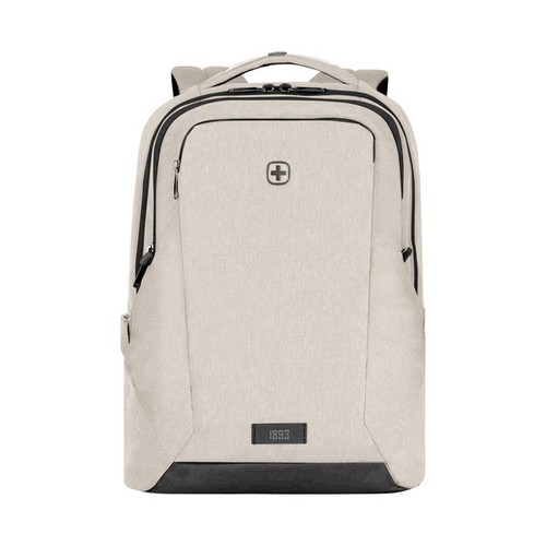SAC À DOS POUR ORDINATEUR PORTABLE 16’’ AVEC POCHE POUR TABLETTE - MX PROFESSIONAL - SABLE - WENGER