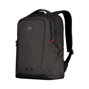 SAC À DOS POUR ORDINATEUR PORTABLE 16’’ AVEC POCHE POUR TABLETTE - MX PROFESSIONAL - GRIS CHINÉ - WENGER