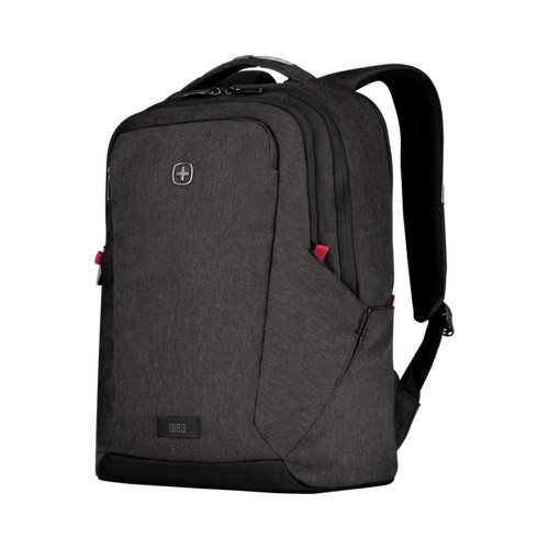 SAC À DOS POUR ORDINATEUR PORTABLE 16’’ AVEC POCHE POUR TABLETTE - MX PROFESSIONAL - GRIS CHINÉ - WENGER